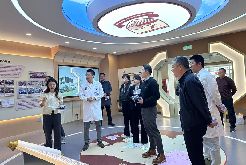 上海市第一人民医院酒泉医院(酒泉市人民医院)院史馆项目验收通过